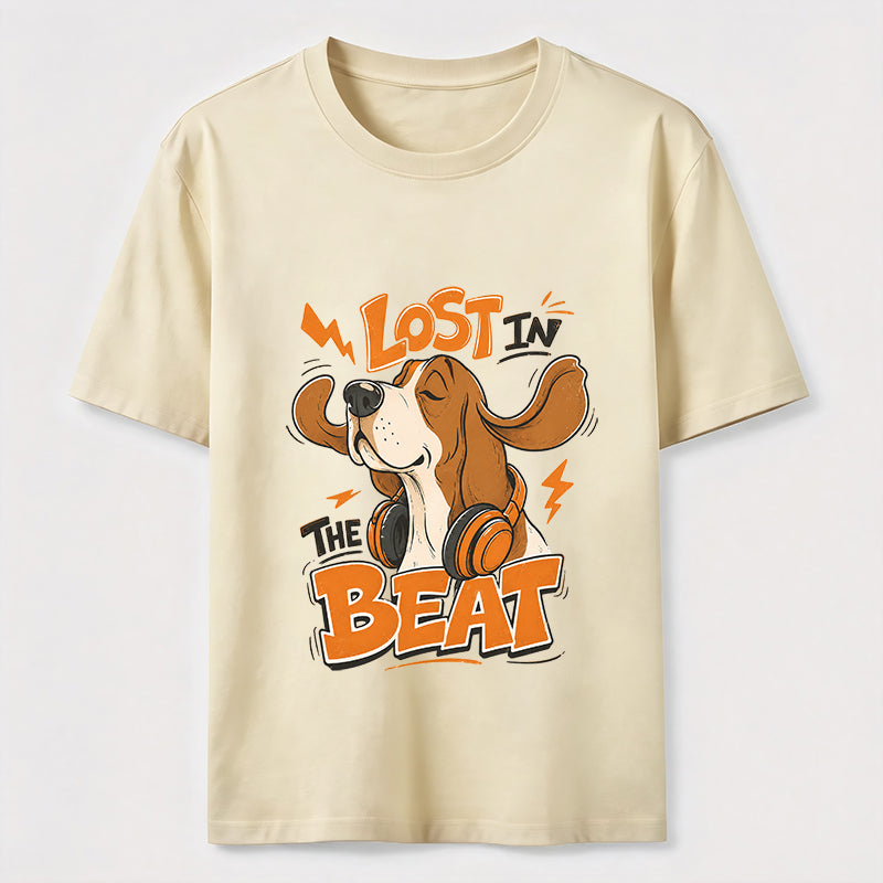 Lost in the Beat Beagle Classic T-Shirt