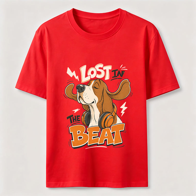 Lost in the Beat Beagle Classic T-Shirt