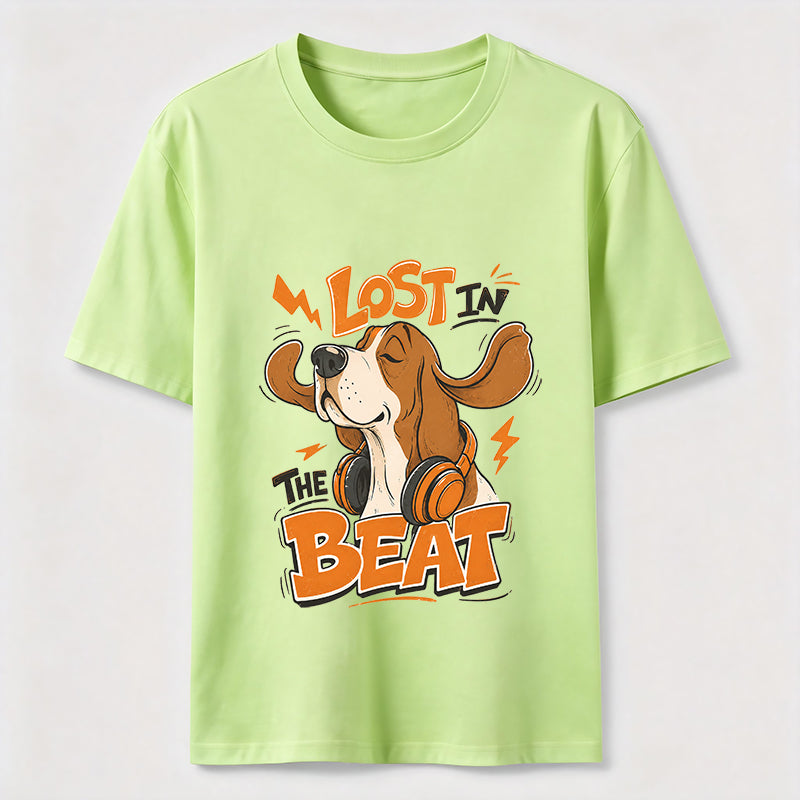 Lost in the Beat Beagle Classic T-Shirt