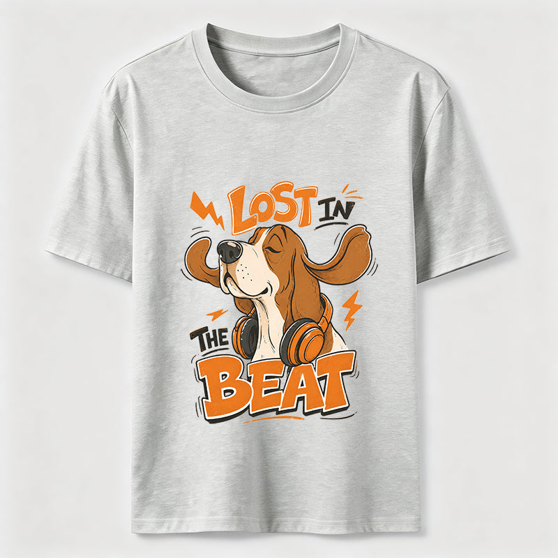 Lost in the Beat Beagle Classic T-Shirt