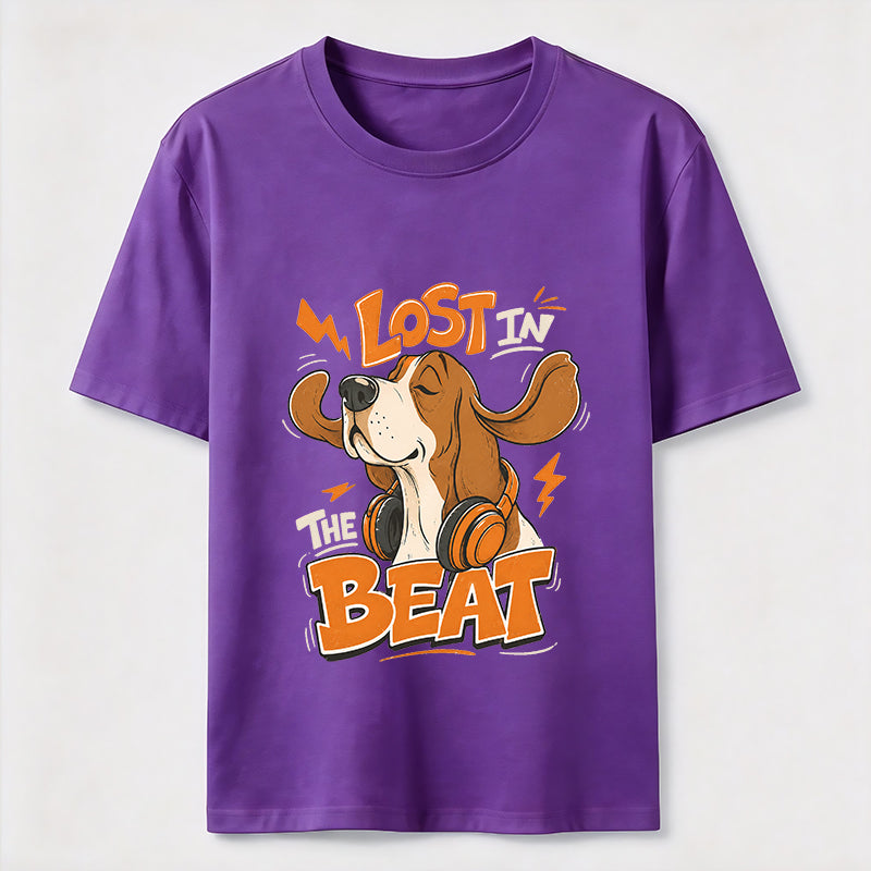 Lost in the Beat Beagle Classic T-Shirt