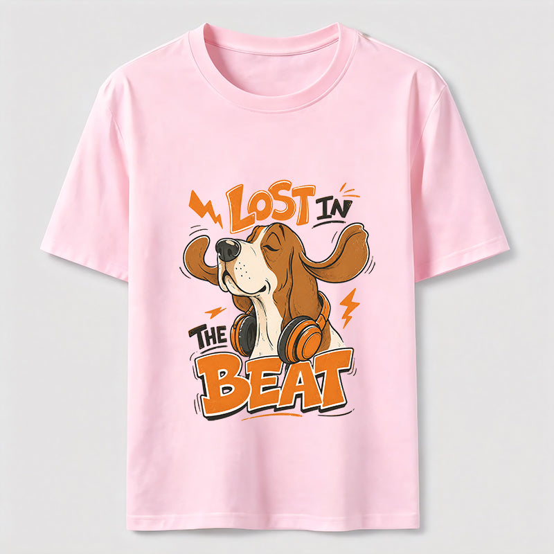 Lost in the Beat Beagle Classic T-Shirt