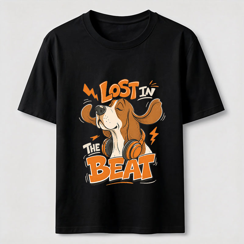 Lost in the Beat Beagle Classic T-Shirt
