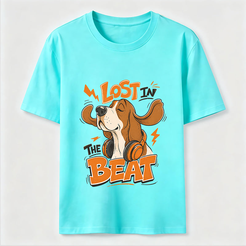 Lost in the Beat Beagle Classic T-Shirt