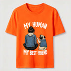 My Human My Best Friend Pug Mom Classic T-Shirt