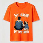 My Human My Best Friend Pug Dod Classic T-Shirt