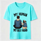 My Human My Best Friend Pug Dod Classic T-Shirt