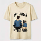 My Human My Best Friend Pug Dod Classic T-Shirt