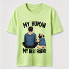My Human My Best Friend Pug Dod Classic T-Shirt
