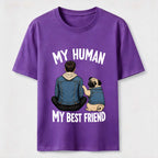 My Human My Best Friend Pug Dod Classic T-Shirt