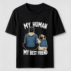 My Human My Best Friend Pug Dod Classic T-Shirt
