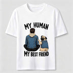 My Human My Best Friend Pug Dod Classic T-Shirt