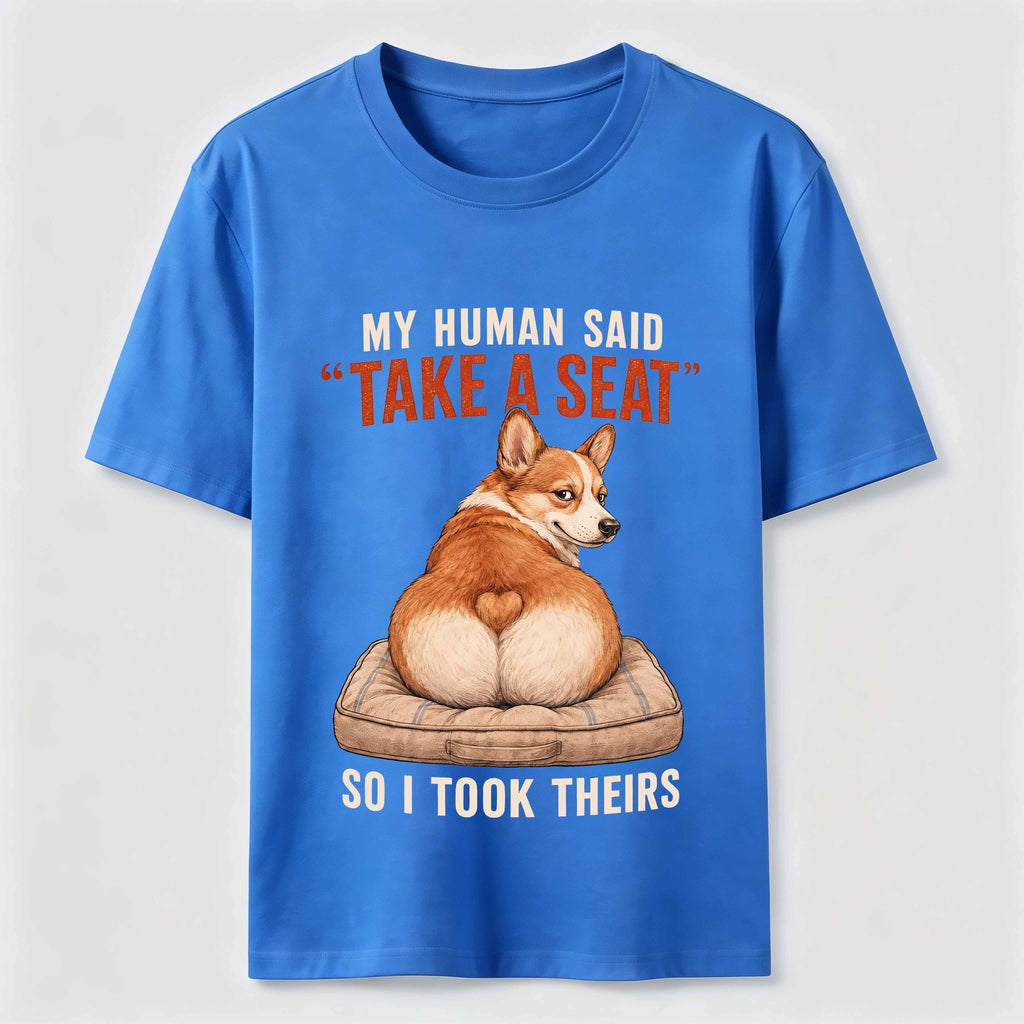 Take a Seat Corgi Classic T-Shirt