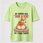 Take a Seat Corgi Classic T-Shirt