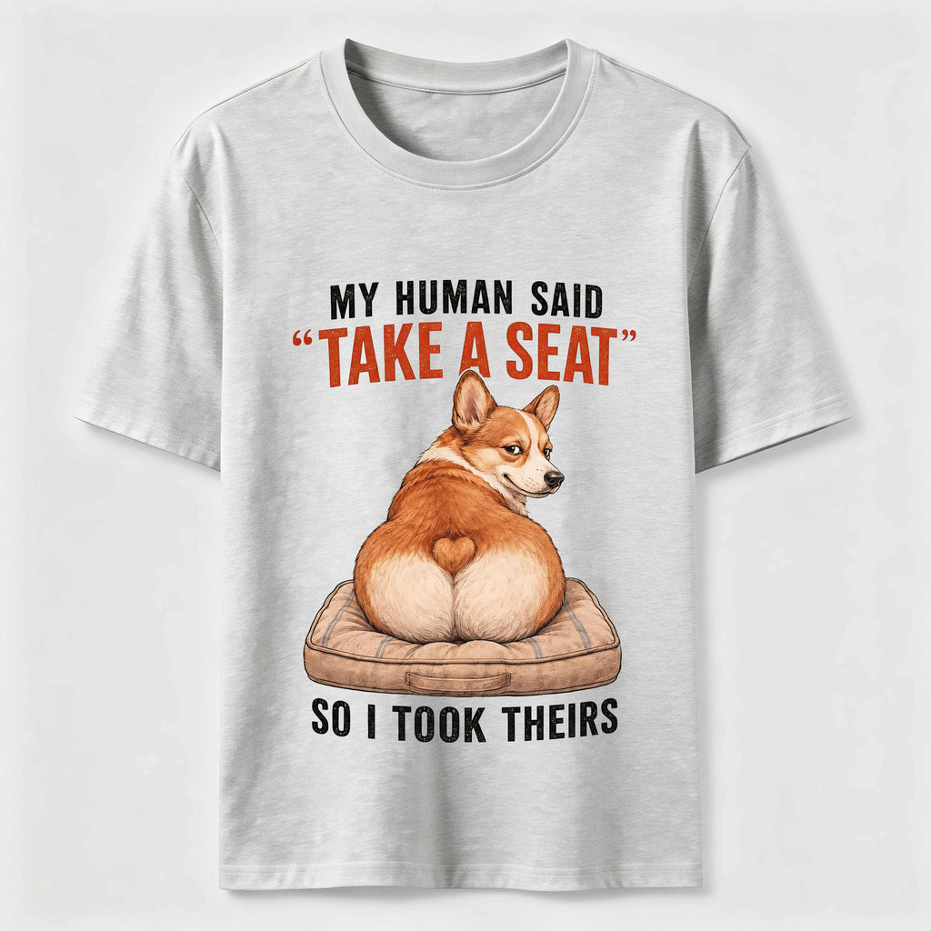Take a Seat Corgi Classic T-Shirt