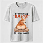 Take a Seat Corgi Classic T-Shirt