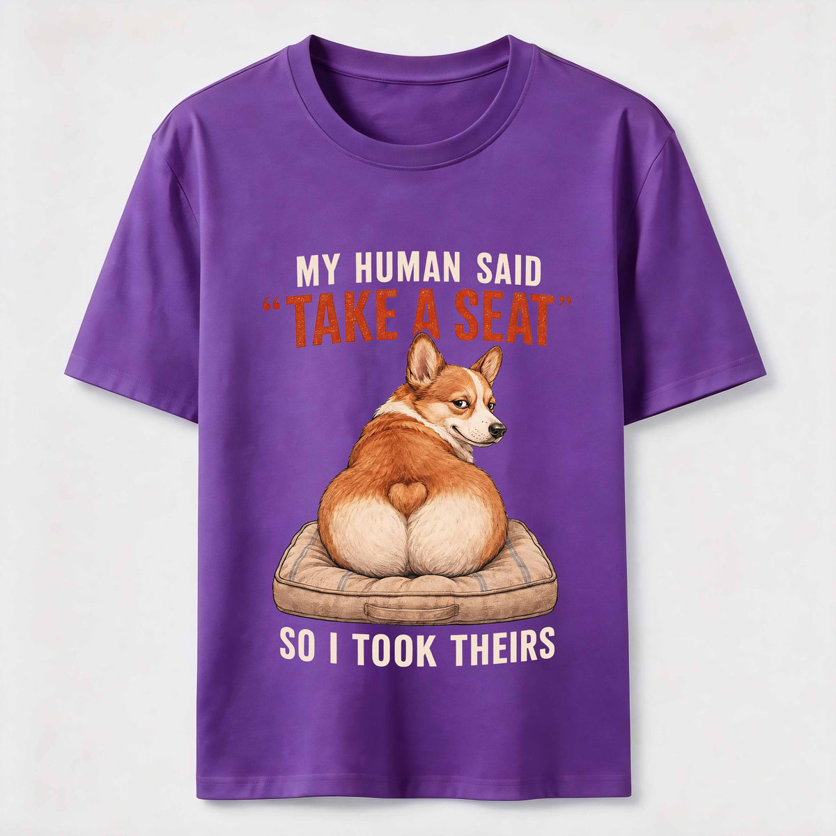 Take a Seat Corgi Classic T-Shirt
