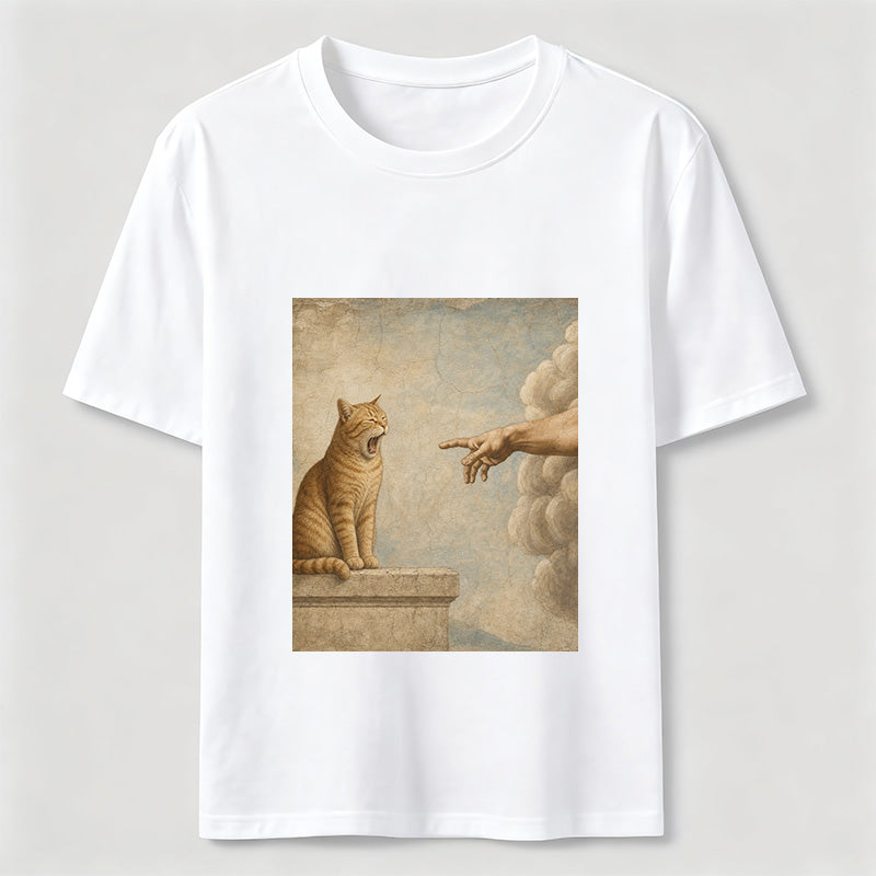 Creation of Cat Art Classic T-Shirt