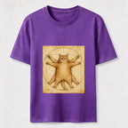 Da Vinci Manuscript Cat Art Classic T-Shirt
