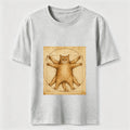 Da Vinci Manuscript Cat Art Classic T-Shirt