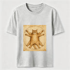 Da Vinci Manuscript Cat Art Classic T-Shirt