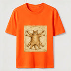 Da Vinci Manuscript Cat Art Classic T-Shirt