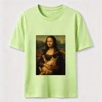 Mona Lisa Cat Classic T-Shirt