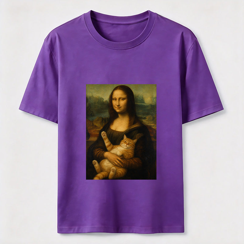 Mona Lisa Cat Classic T-Shirt