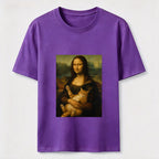 Mona Lisa Cat Classic T-Shirt
