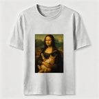 Mona Lisa Cat Classic T-Shirt