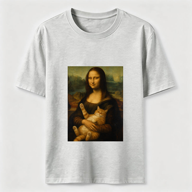 Mona Lisa Cat Classic T-Shirt