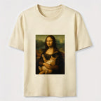 Mona Lisa Cat Classic T-Shirt