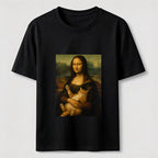 Mona Lisa Cat Classic T-Shirt