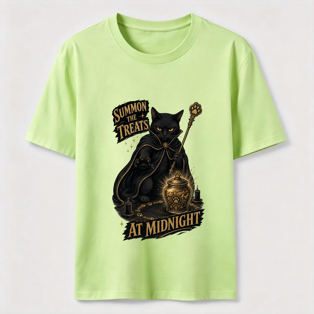 Midnight Treat Summoner Black Cat Classic T-Shirt