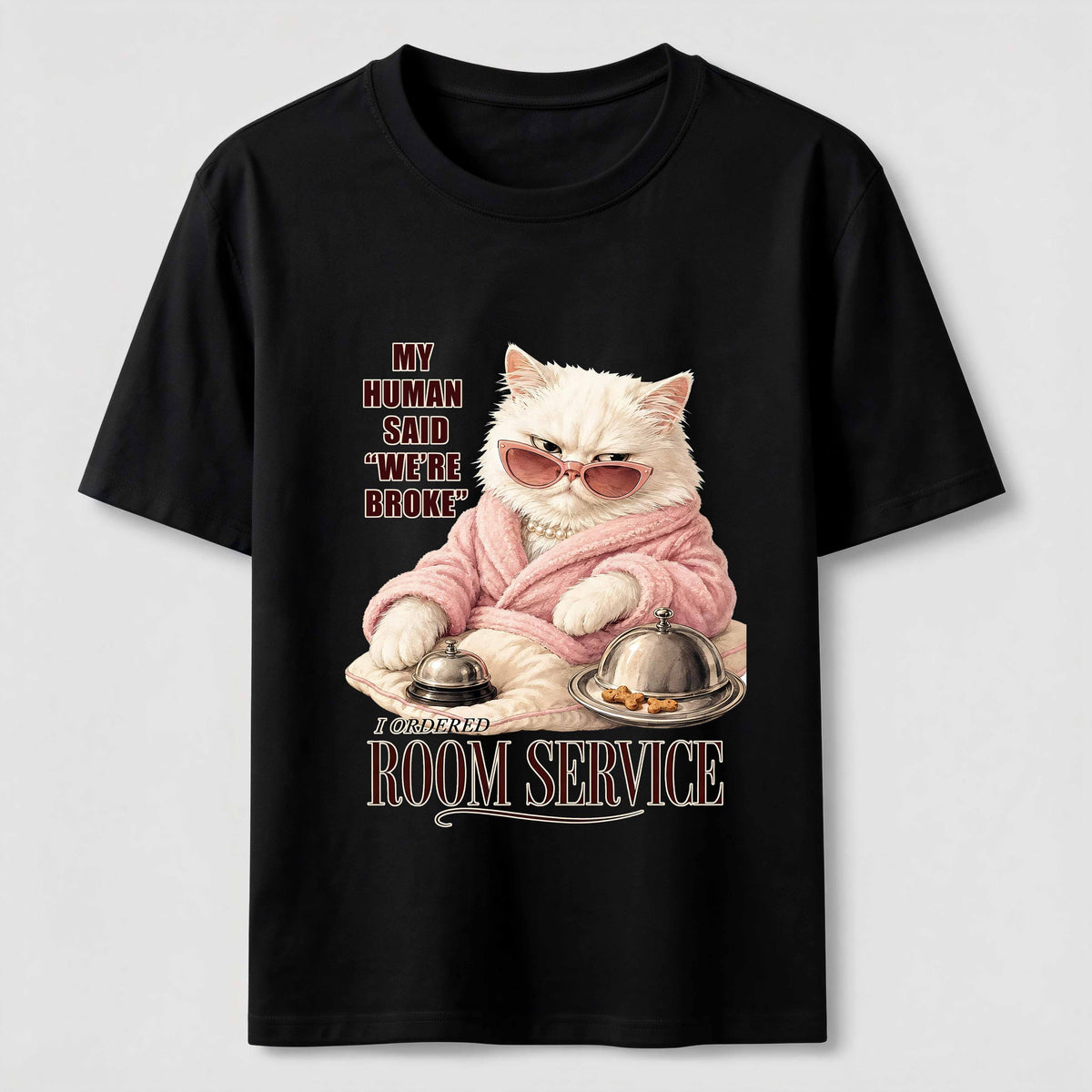 Room Service Luxury Cat Classic T-Shirt