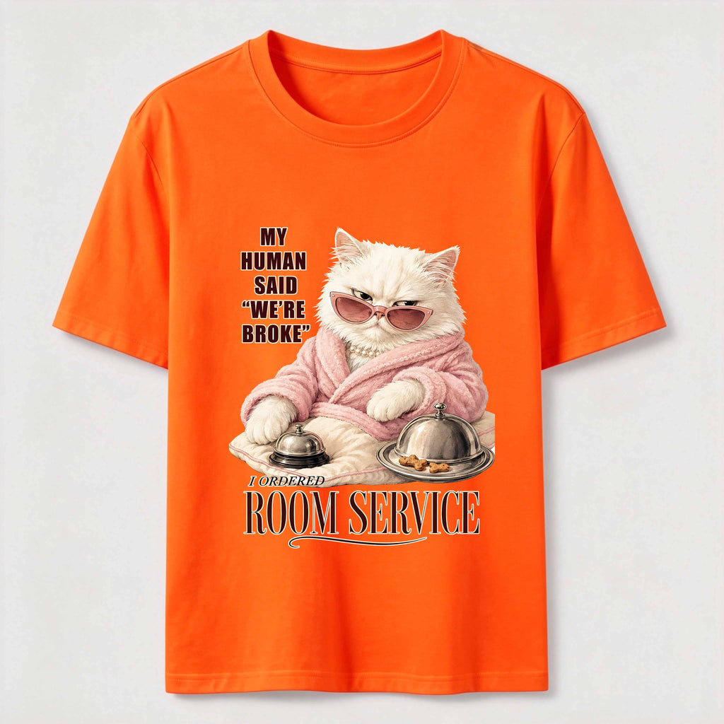 Room Service Luxury Cat Classic T-Shirt