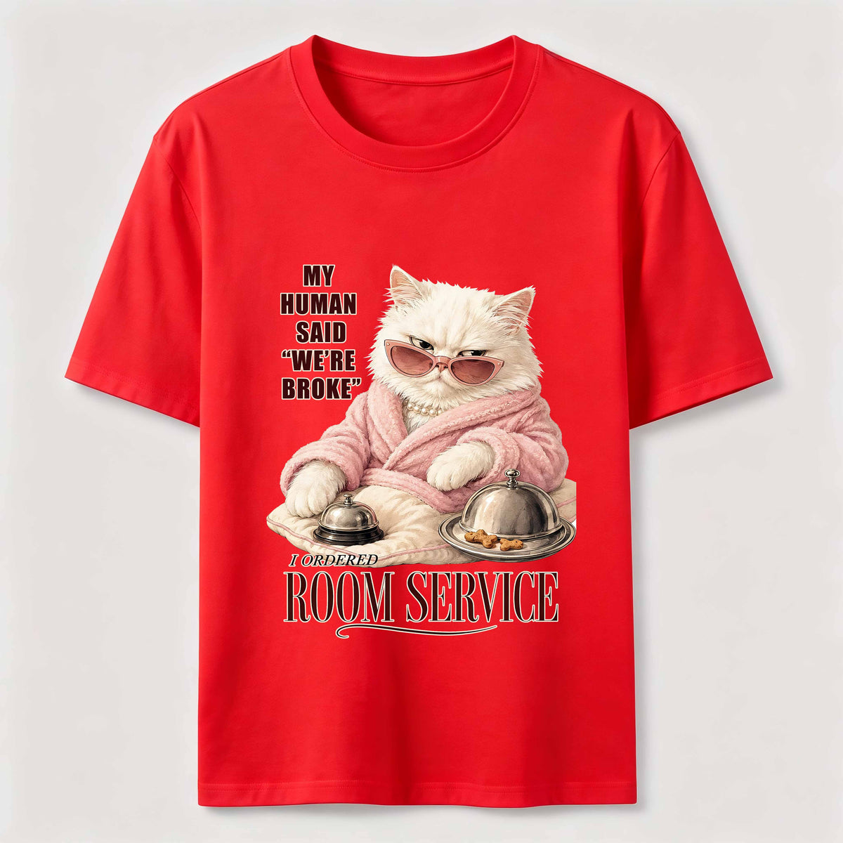 Room Service Luxury Cat Classic T-Shirt
