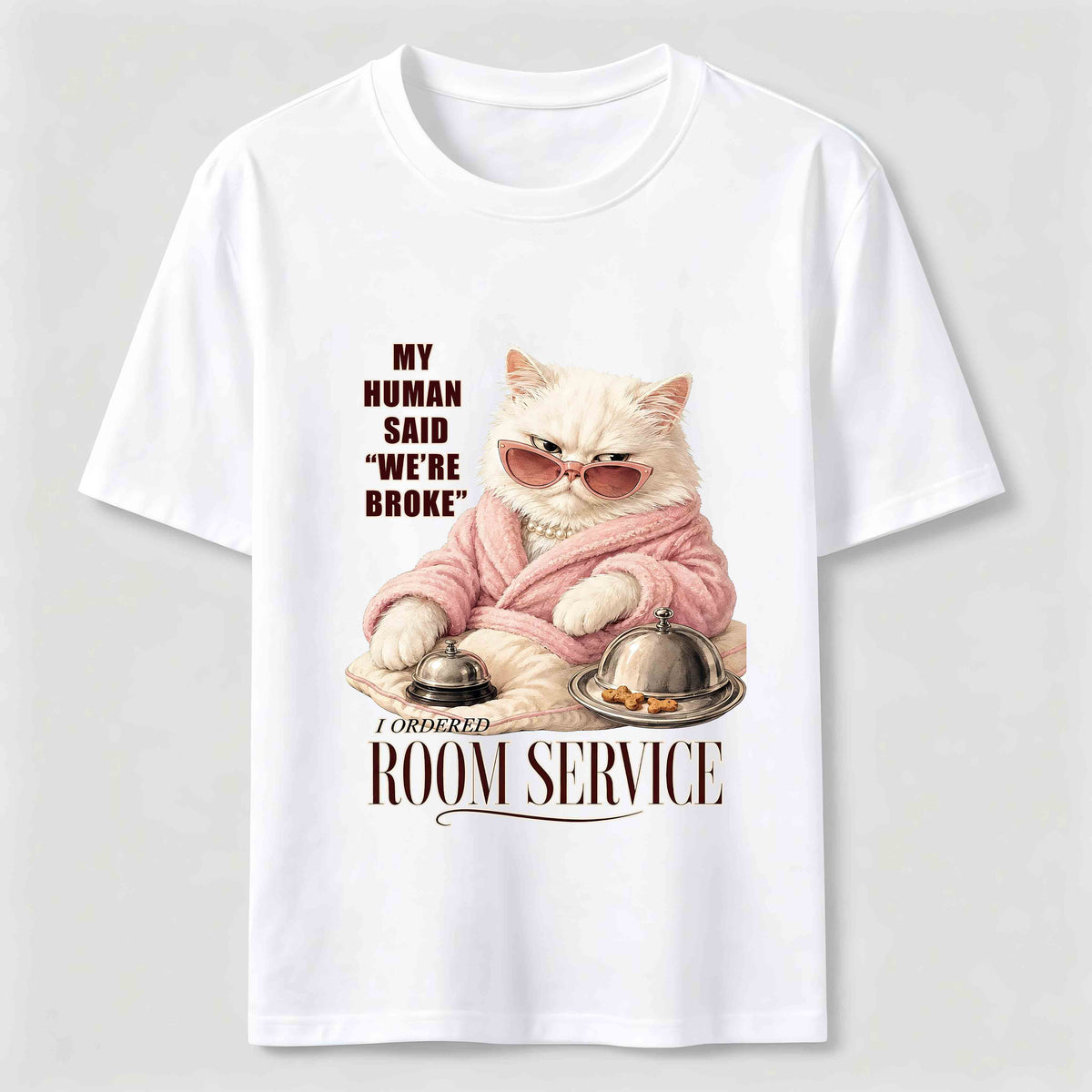 Room Service Luxury Cat Classic T-Shirt