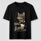Dressed to Ignore My Human Cat Classic T-Shirt