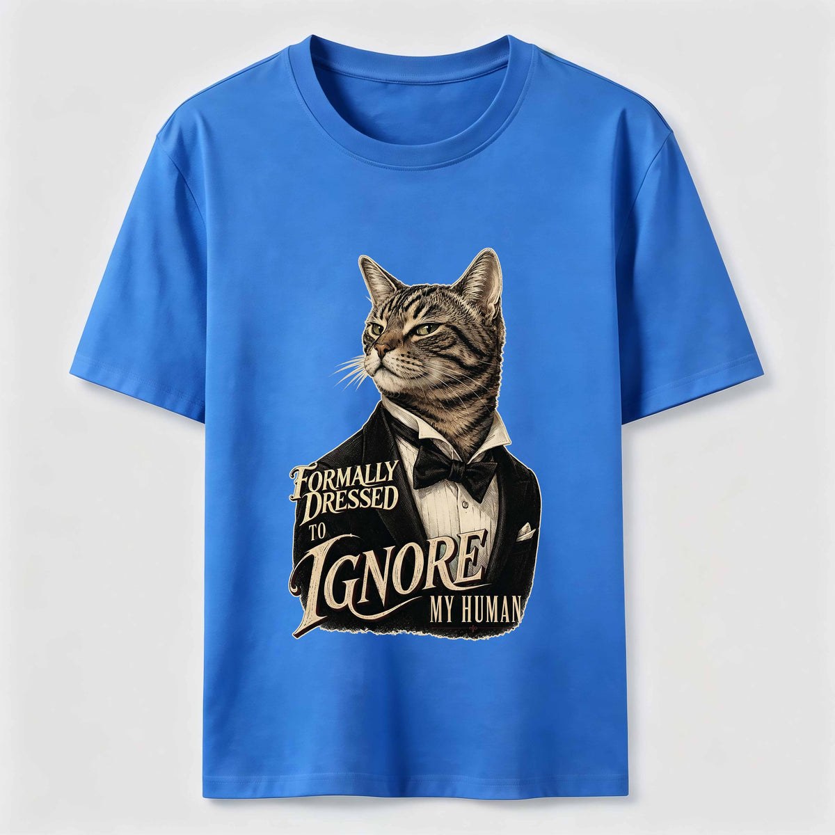 Dressed to Ignore My Human Cat Classic T-Shirt