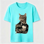 Dressed to Ignore My Human Cat Classic T-Shirt