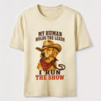 I Run the Show Golden Retriever Classic T-Shirt
