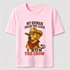 I Run the Show Golden Retriever Classic T-Shirt