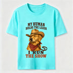 I Run the Show Golden Retriever Classic T-Shirt
