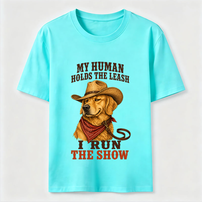I Run the Show Golden Retriever Classic T-Shirt
