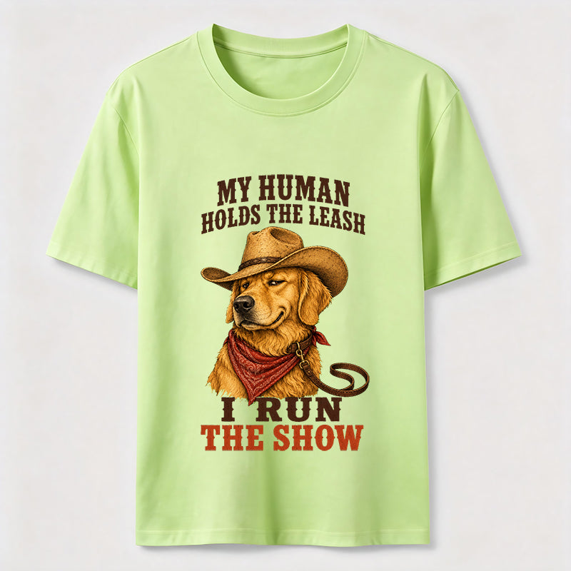 I Run the Show Golden Retriever Classic T-Shirt