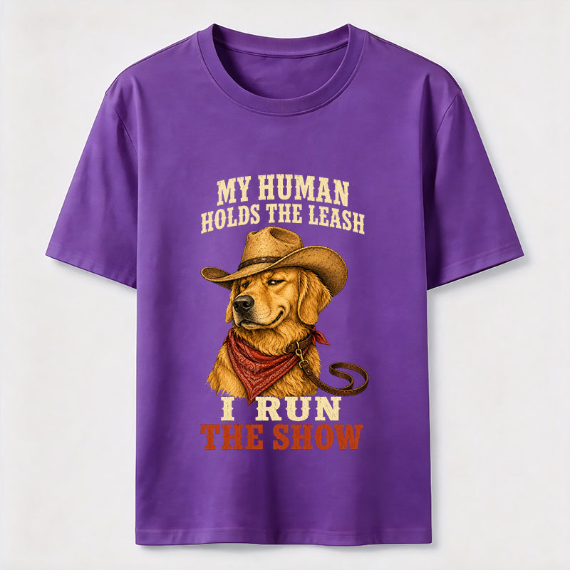I Run the Show Golden Retriever Classic T-Shirt