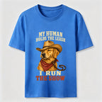 I Run the Show Golden Retriever Classic T-Shirt