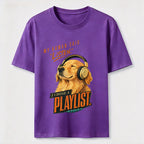 Chose a Playlist Golden Retriever Classic T-Shirt