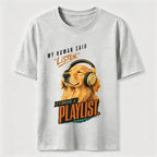 Chose a Playlist Golden Retriever Classic T-Shirt